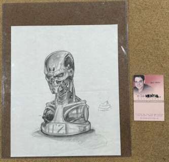 Terminator 2 T2 Original Concept Art - Steve Johnson XFX Hand Drawn | eBay US (Buy It Now)