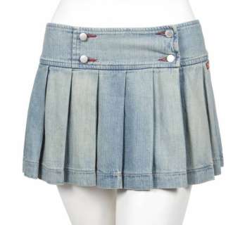 Lot 430 - BRITTANY MURPHY LITTLE BLACK BOOK DENIM SKIRT