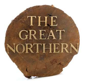 TWIN PEAKS (1990-1991) - Lot 14 - ‘The Great Northern’ Hotel Lobby Sign