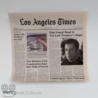 Be Cool (2005) Newspaper Cover (01114)