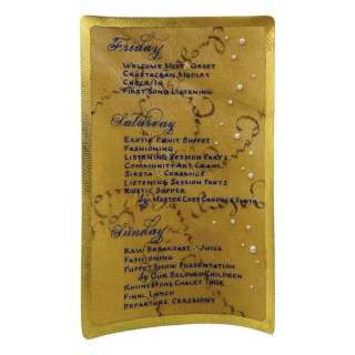 Opus Screen Used Itinerary | VIP Fan Auctions