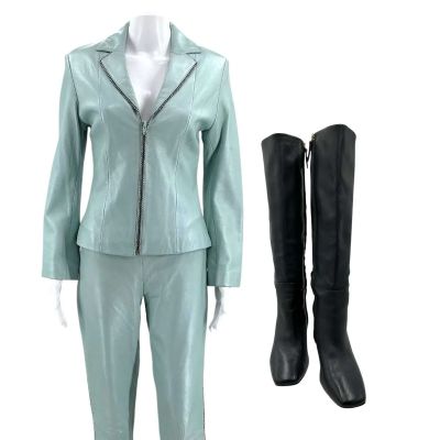 The Smashing Machine Dawn Staples (Emily Blunt) Production Worn Jacket, Pants & Boots | VIP Fan Auctions