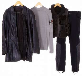 Lot 325 - (2) "Michael Descanso" as played by Liam Waite costumes from Ghosts of Mars.