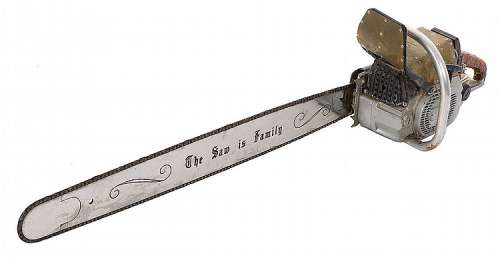 Hero screen-used chainsaw from Leatherface: Texas Chainsaw Massacre III. | Profiles in History