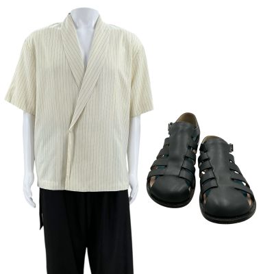 Lot 71: The Wrecking Crew Marcus Robichaux Screen Worn Shirt, Pants & Sandals Ch 4 Sc 53, 55 | VIP Fan Auctions