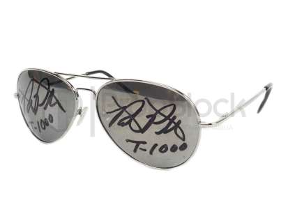 Terminator 2 T-1000 Signed Glasses | The Prop Block