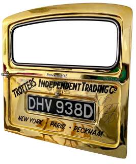 ONLY FOOLS & HORSES - 40TH ANNIVERSARY EXCLUSIVE SIGNED GOLD VAN DOOR | Auctioneum Ltd