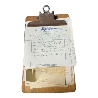 Lot 88: Marty Supreme Murray Norkin Production Used Clipboard | VIP Fan Auctions
