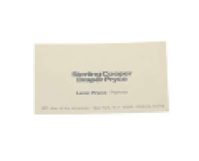 Mad Men - Lot 3020 - Lane‘s SCDP Business Cards