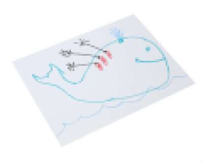 Mad Men - Lot 3180 - Don‘s Note to Megan on Whale Picture