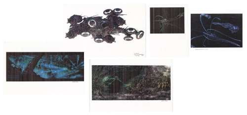 A Group of 11 Original Concept Illustrations from The Matri... | Potter & Potter