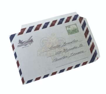 Lot 200 - Jumanji – Nigel Billingsley‘s Handwritten Letter to Dr. Smolder Bravestone – A738