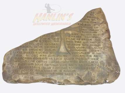 Indiana Jones and the Last Crusade (1989) - Grail Tablet (Replica) | Hanlin Auction Service