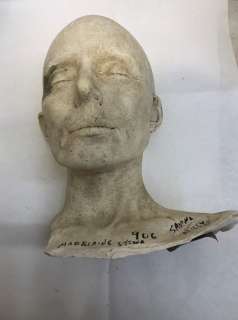 Lot 51 - SAVING MILLY - plaster cast of M. Stoew, Head Cast to sculpt eyes