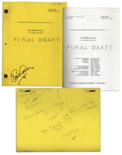 Lucille Ball Personally Owned Script From Her 1979 TV Special -- ’’Lucy Moves to NBC’’ | Nate Sanders