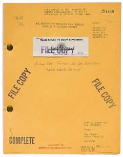 A screenplay of Tarzan’s New York Adventure | Bonhams