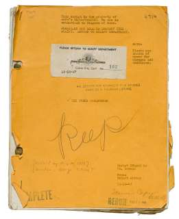 A screenplay of The Three Musketeers | Bonhams