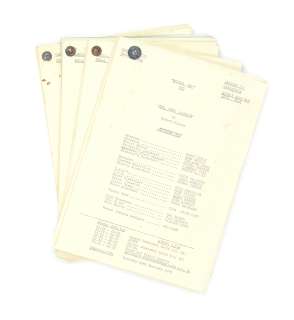 Doctor Who/ Jon Pertwee: ’The Time Warrior’ - A set of four camera scripts, 1973, 4 | Bonhams