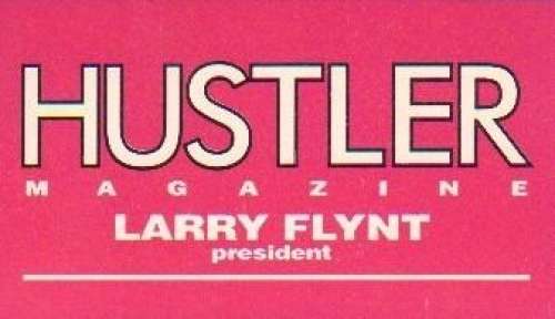 Hustler Magazine Prop Business Card | Piece of the Past