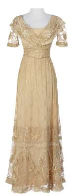 Lot 1065 - Grace Kelly "Princess Alexandra" ivory period dress designed by Helen Rose from The Swan.