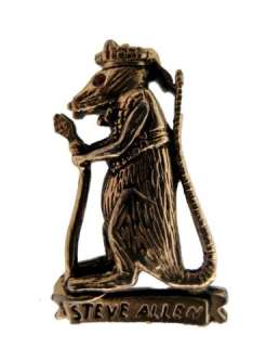 Steve Allen Personally Owned Rat Pack Pin Entertainment Memorabilia | Premiere Props