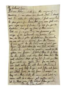 Lot 146 - Jane Got a Gun (2015) - Natalie Portman Letter