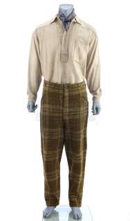 The Ballad of Buster Scruggs | The Prospector’s (Tom Waits) Creek Discovery Shirt, Pants and Bandana | Propstore