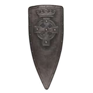 Production Used Aluminum Background Shield from First Knight. | Bonhams