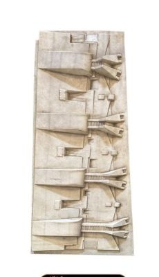Lot 257 - Star Wars: Episode VI - Return of the Jedi (1983) - Death Star Tunnel Wall Panel | Hanlin Auction Service