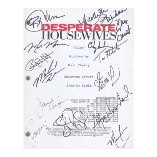 Desperate Housewives: A Pilot Episode Shooting Script Signed by the Cast, Touchstone Television Productions / ABC, 2004, | Bonhams