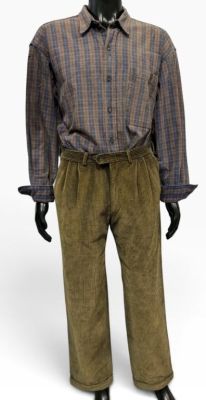 Lot 108 - Die Hard 2 (1990) - John McClane (Bruce Willis) Signature 2-Piece Costume | Hanlin Auction Service