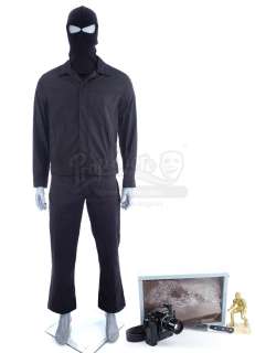 Marvel‘s Jessica Jones (TV Series) - Lot 226 - Gregory Sallinger‘s Stunt Black Balaclava Costume and Accessories
