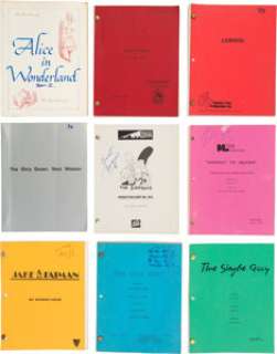 An Ernest Borgnine Large Collection of Television Scripts, 1970s-1990s.