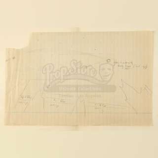 E.T. THE EXTRA-TERRESTRIAL (1982) - Lot 67 - Hand-Drawn Steven Spielberg VFX Shot Concept Sketch