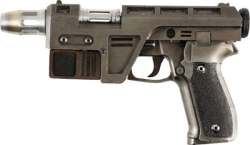 Oscar Isaac "Poe Dameron" Hero Illuminating Metal Glie-44 Blaster from Star Wars: Episode VII - The Force Awake...