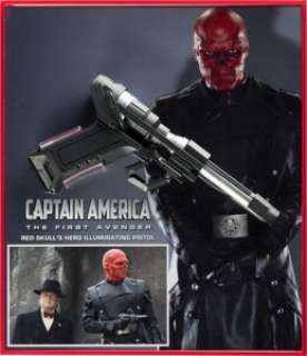 Captain America: The First Avenger (Paramount, 2011), Hugo Weaving "Red Skull" Hero Hydra Illuminating Pistol. (Total: 2 Items)