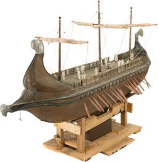 Ben-Hur: A Tale of the Christ (MGM, 1925/1959) Large Pirate Galleon Model. | Heritage