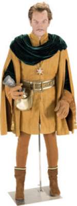 The Masque of the Red Death (American International, 1964), Vincent Price "Prince Prospero" Display Figure with Original Tunic.