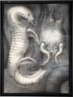 H.R. Giger - "The Tourist" Painting Original Art (ca. 1980). | Heritage