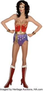 Wonder Woman (Warner Bros. TV, 1975-1979), Lynda Carter "Wonder Woman" Signature Superhero Costume Ensemble.