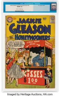 Jackie Gleason and the Honeymooners #6 (DC, 1957) CGC VG/FN 5.0 Cream to off-white pages. | Heritage