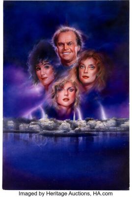 The Witches of Eastwick (Warner Bros., 1987), Poster Concept Art.