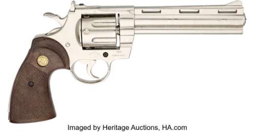 Rick Grimes (Andrew Lincoln), Hero Non-Firing .357 Magnum from The Walking Dead (AMC 2010-2022).