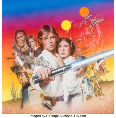 Matt Busch, Star Wars: Episode IV - A New Hope "The Original Radio Drama" Poster Artwork (ca. 2016). | Heritage