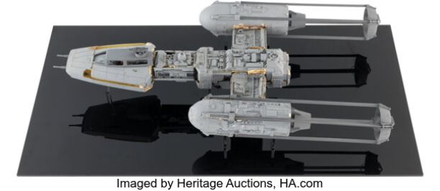 "Y-wing Number One" - Master Pattern / Hero Buck Used to Build Every ILM Y-wing Filming Miniature from the Original Star Wars and Return of the Jedi (TCF 1977, 1983). | Heritage