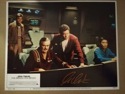 Star Trek: William Shatner Handsigned Star Trek III Lobby Card in-Person Autograph | Star Trek: William Shatner handsigned Star Trek III Lobby Card in-person autograph | Catawiki