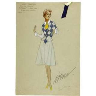 Judy Garland "Easter Parade" Costume Sketch | Heritage