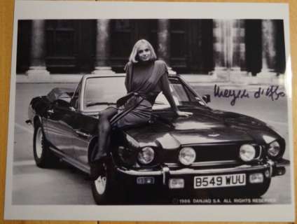 James Bond 007: the Living Daylights | James Bond 007: The Living Daylights - Maryam d’Abo as Kara - autopgraph, photo, Signed with Certified Genuine b´bc holographic COA | Catawiki