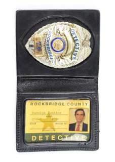 CHRISTINE (1983) - Lot 67 - Rudolph Junkins‘ (Harry Dean Stanton) Rockbridge Detective Badge