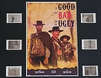 The Good, the Bad And the Ugly | The Good, the Bad and the Ugly - Framed Film Cell Display with COA | Catawiki